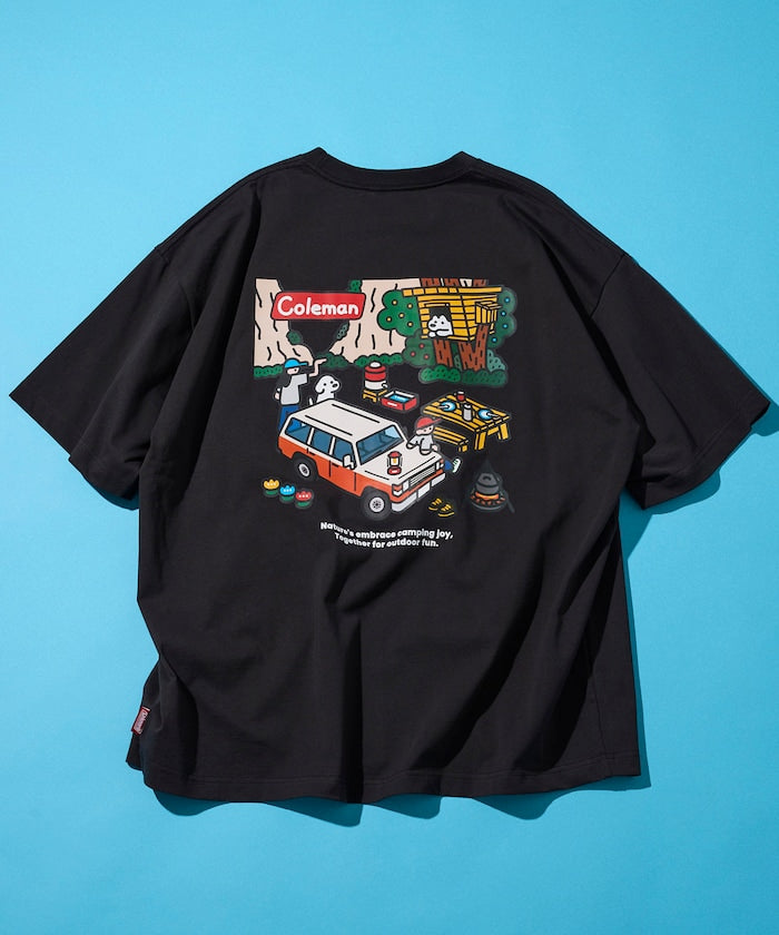 Coleman×matsui×FREAK'S STORE / 三方聯名 Rocky Camping 短袖T恤