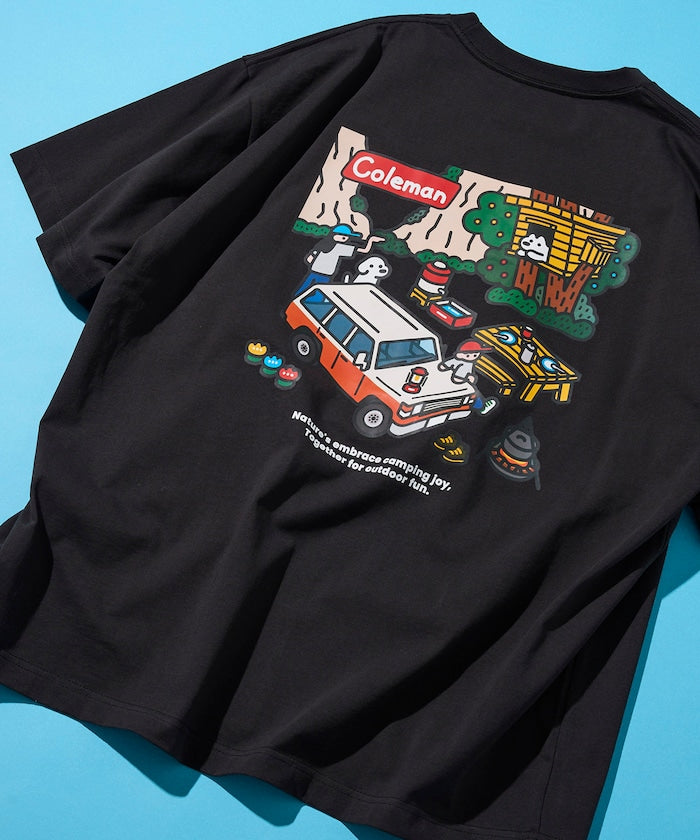 Coleman×matsui×FREAK'S STORE / 三方聯名 Rocky Camping 短袖T恤