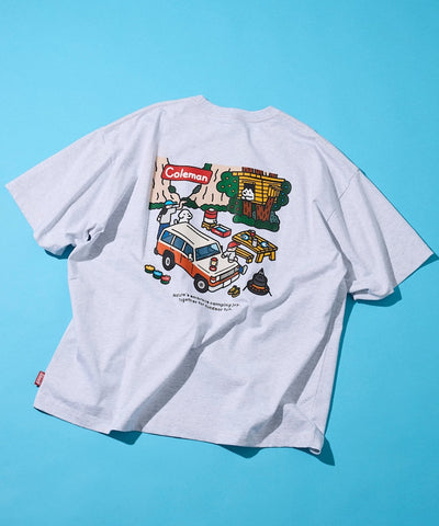 Coleman×matsui×FREAK'S STORE / 三方聯名 Rocky Camping 短袖T恤