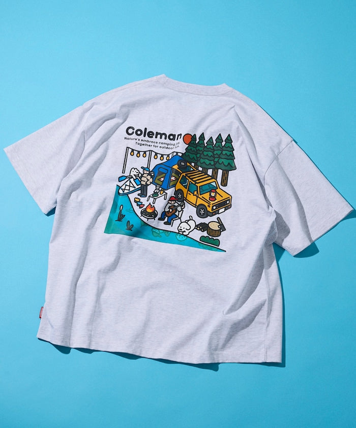 Coleman×matsui×FREAK'S STORE / 三方聯名 Lake Side 短袖T恤