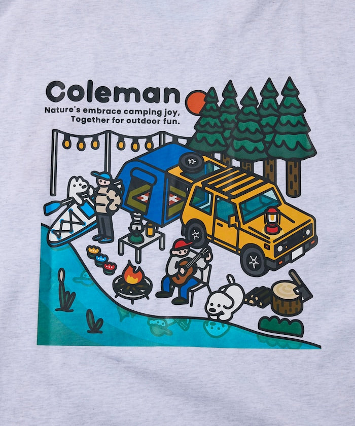 Coleman×matsui×FREAK'S STORE / 三方聯名 Lake Side 短袖T恤