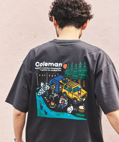 Coleman×matsui×FREAK'S STORE / 三方聯名 Lake Side 短袖T恤