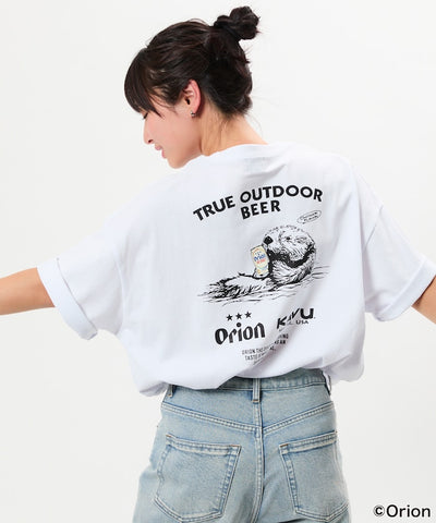 KAVU × ORION x FREAK’S STORE / 三方聯名 海獺＆啤酒 短袖T恤