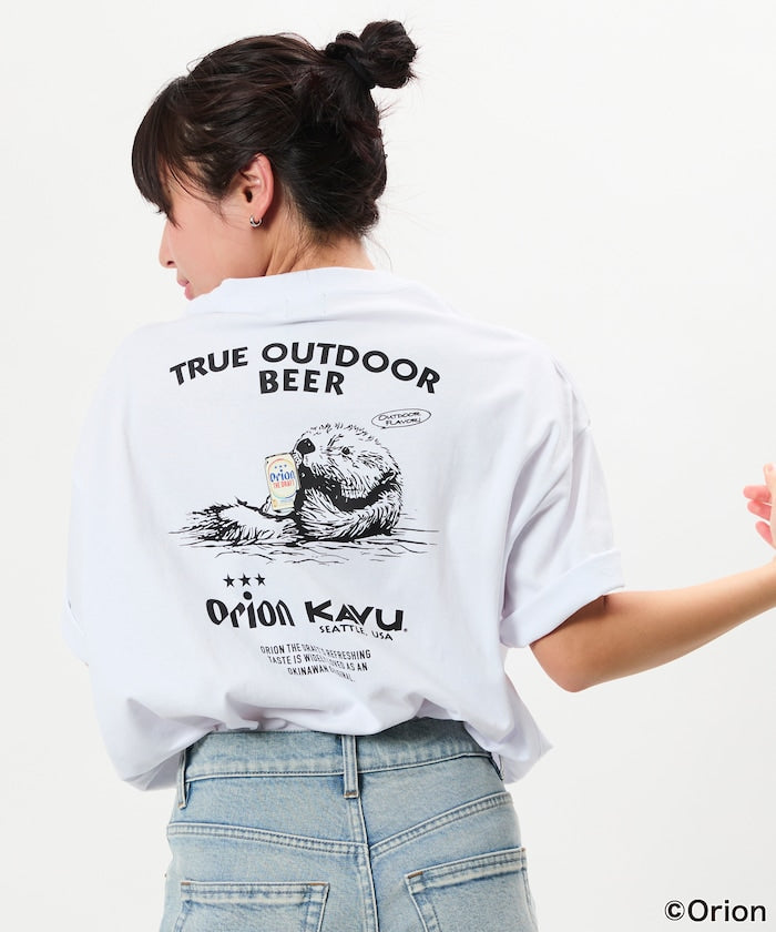 KAVU × ORION x FREAK’S STORE / 三方聯名 海獺＆啤酒 短袖T恤