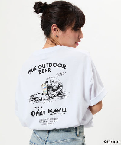 KAVU × ORION x FREAK’S STORE / 三方聯名 海獺＆啤酒 短袖T恤