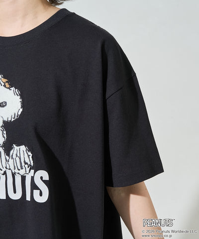 PEANUTS x FREAK’S STORE / PEANUTS 立體刺繡短袖T恤 女版 單尺寸