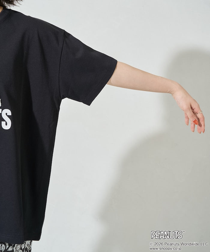 PEANUTS x FREAK’S STORE / PEANUTS 立體刺繡短袖T恤 女版 單尺寸