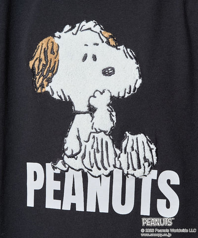 PEANUTS x FREAK’S STORE / PEANUTS 立體刺繡短袖T恤 女版 單尺寸