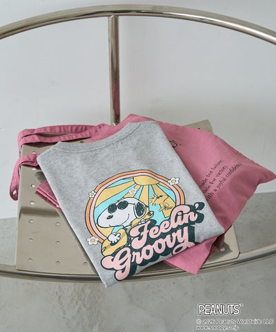 PEANUTS x FREAK’S STORE / SNOOPY 波普印花 短袖T恤 女版 單尺寸