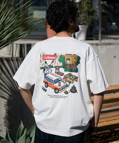 Coleman×matsui×FREAK'S STORE / 三方聯名 Rocky Camping 短袖T恤