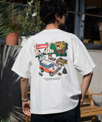 Coleman×matsui×FREAK'S STORE / 三方聯名 Rocky Camping 短袖T恤