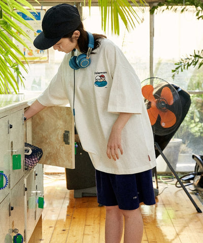 Coleman×matsui×FREAK'S STORE / 三方聯名 Lake Side 短袖T恤