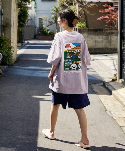 Coleman×matsui×FREAK'S STORE / 三方聯名 Camping Joy 短袖T恤
