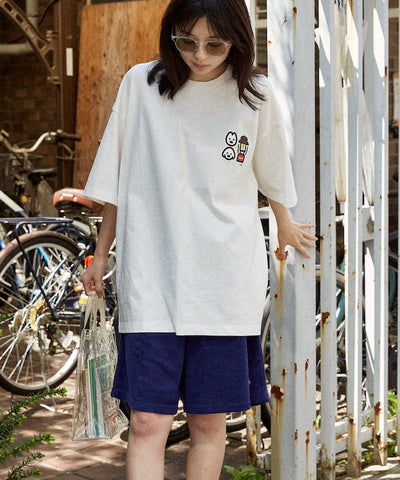 Coleman×matsui×FREAK'S STORE / 三方聯名 Hug 短袖T恤