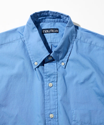 NAUTICA JP / 高密度平織棉布 短袖襯衫