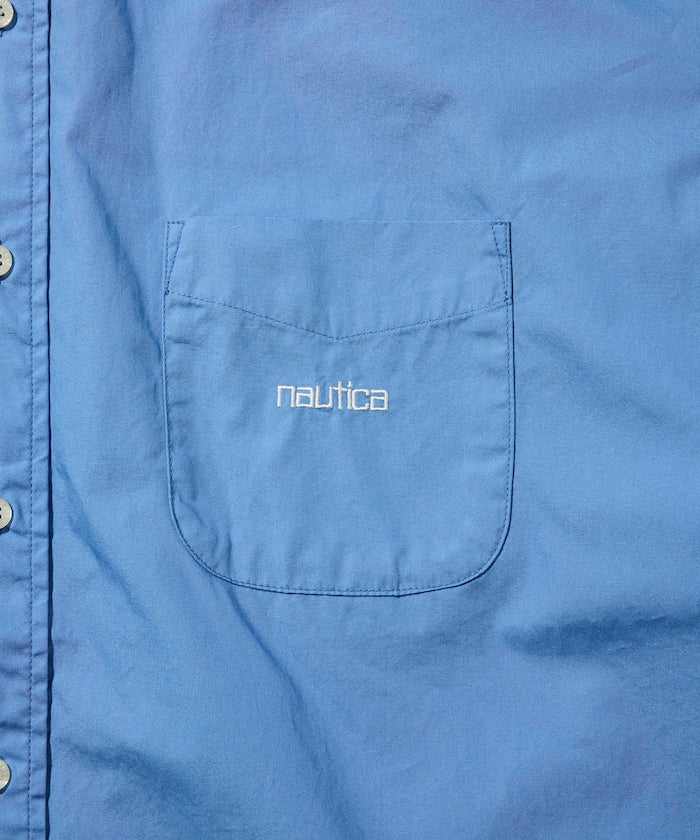 NAUTICA JP / 高密度平織棉布 短袖襯衫