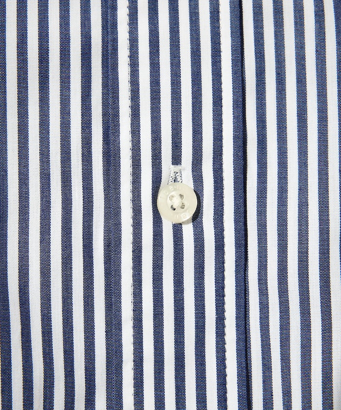 NAUTICA JP / Broad Stripe 條紋短袖襯衫