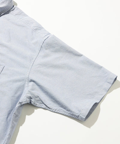 NAUTICA JP / 水洗牛津布 短袖襯衫