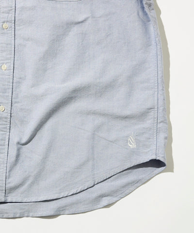 NAUTICA JP / 水洗牛津布 短袖襯衫