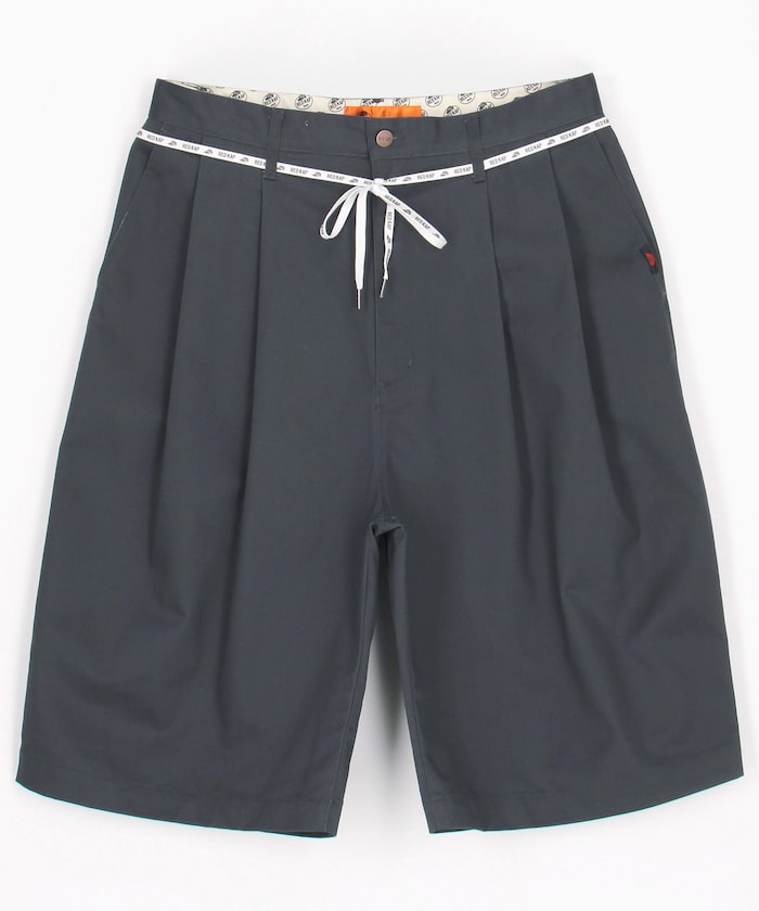 RED KAP × FREAK'S STORE / 雙摺工裝短褲 2TUCK WIDE BAGGY SHORTS