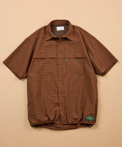 Foxfire × FREAK'S STORE / 多口袋結構 抽繩下擺 短袖襯衫