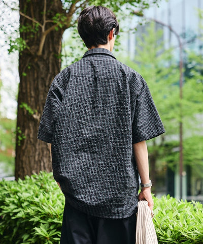 Foxfire × FREAK'S STORE / 多口袋結構 抽繩下擺 短袖襯衫