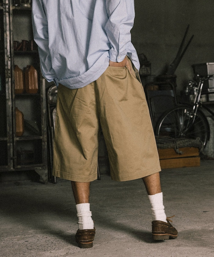 RED KAP × FREAK'S STORE / 雙摺工裝短褲 2TUCK WIDE BAGGY SHORTS