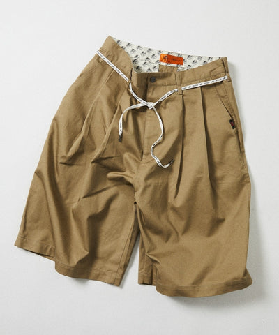 RED KAP × FREAK'S STORE / 雙摺工裝短褲 2TUCK WIDE BAGGY SHORTS
