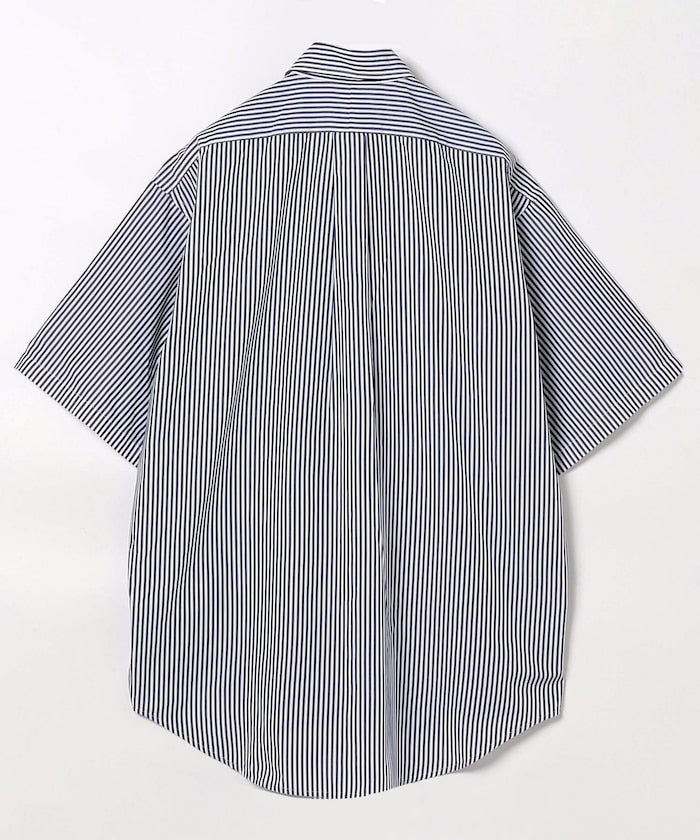 NAUTICA JP / Broad Stripe 條紋短袖襯衫