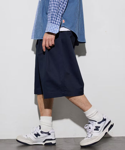RED KAP × FREAK'S STORE / 日本聯名限定 雙摺工裝短褲 2TUCK WIDE BAGGY SHORTS