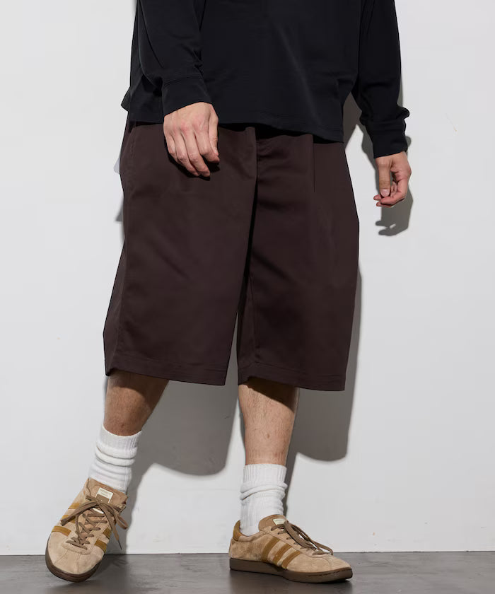 RED KAP × FREAK'S STORE / 日本聯名限定 雙摺工裝短褲 2TUCK WIDE BAGGY SHORTS