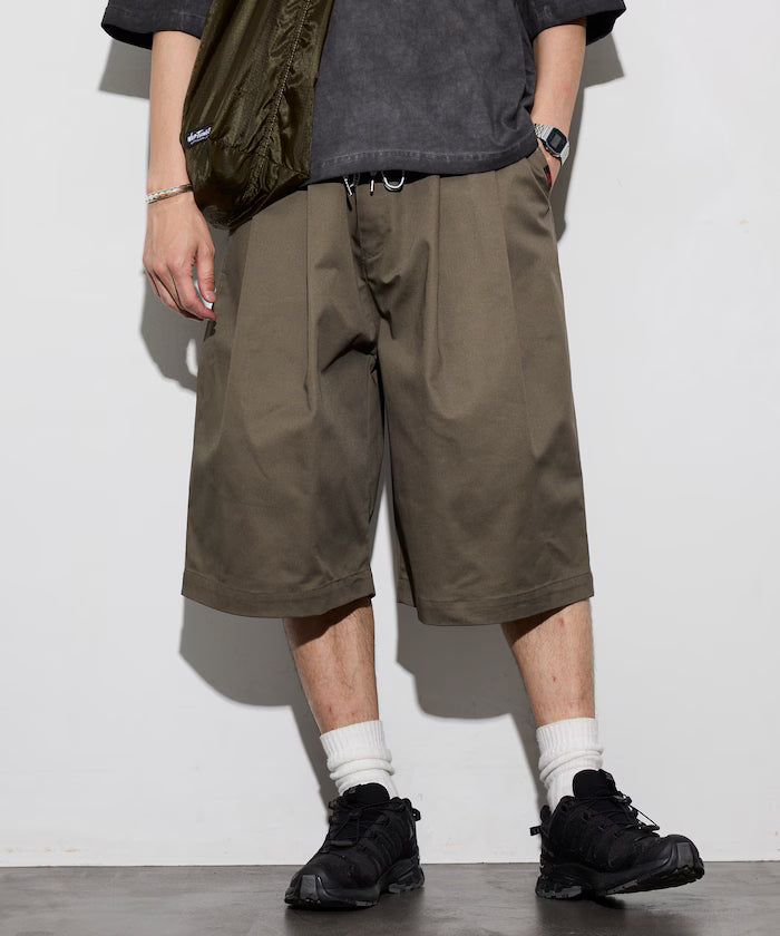 RED KAP × FREAK'S STORE / 日本聯名限定 雙摺工裝短褲 2TUCK WIDE BAGGY SHORTS