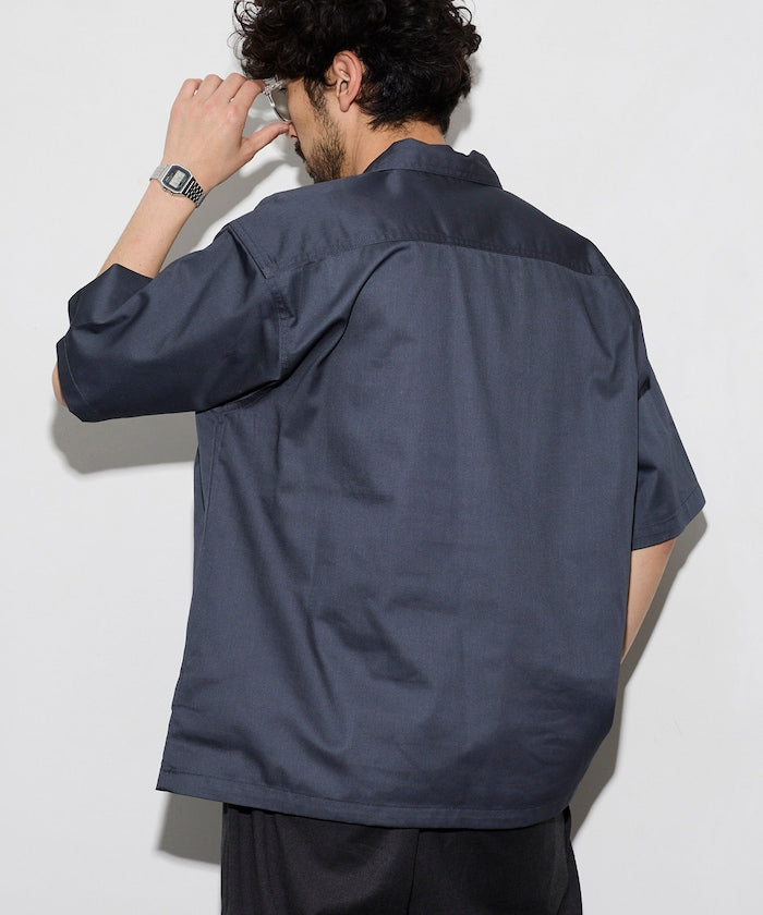 RED KAP × FREAK'S STORE / 半拉鍊工裝短袖 開襟衫