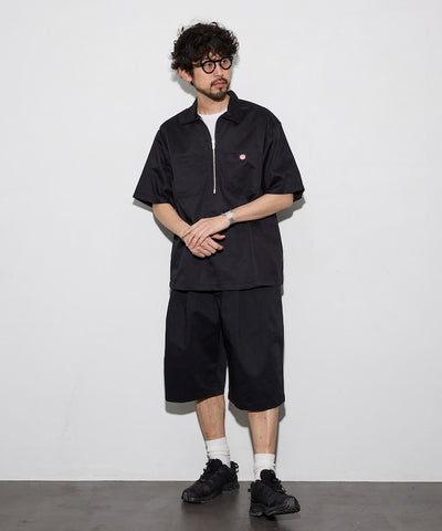 RED KAP × FREAK'S STORE / 半拉鍊工裝短袖 開襟衫