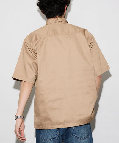 RED KAP × FREAK'S STORE / 半拉鍊工裝短袖 開襟衫
