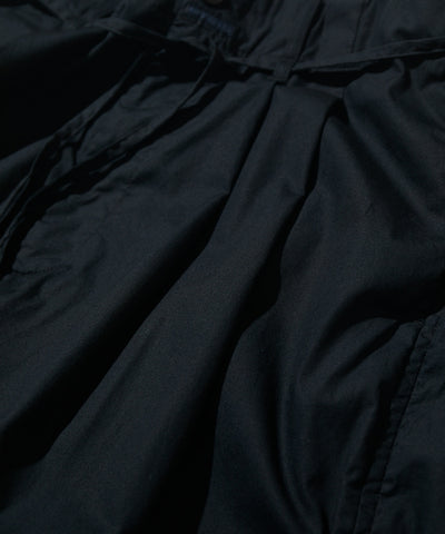 CAHLUMN Broadcloth 2 Tuck Trousers / 高密度平織棉布雙褶長褲