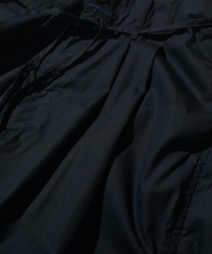 CAHLUMN Broadcloth 2 Tuck Trousers / 高密度平織棉布雙褶長褲