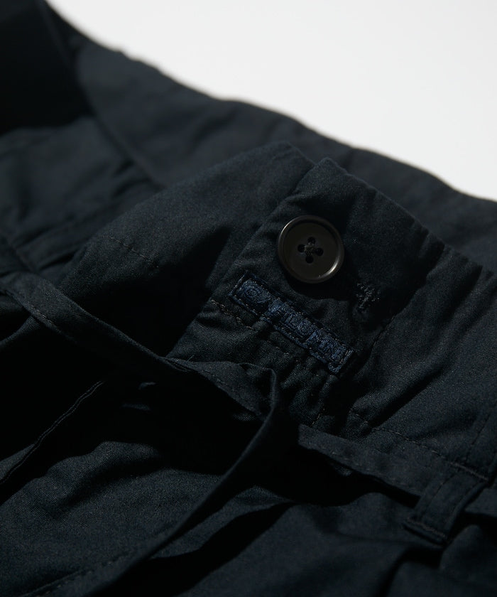 CAHLUMN Broadcloth 2 Tuck Trousers / 高密度平織棉布雙褶長褲
