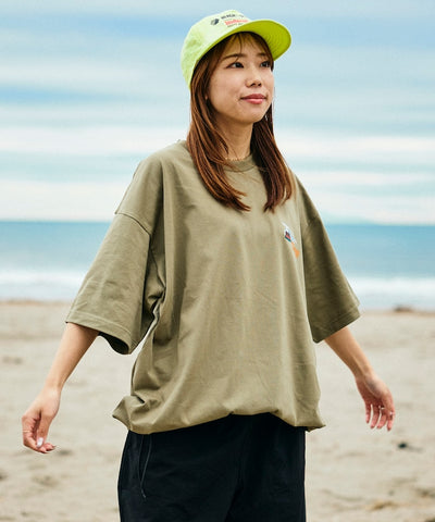 Coleman × FREAK'S STORE / 山系插畫 抽繩短袖T恤