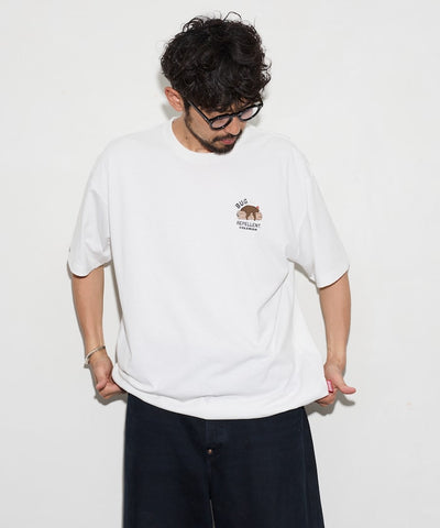 Coleman × FREAK'S STORE / 防蟲機能 抽繩短袖T恤