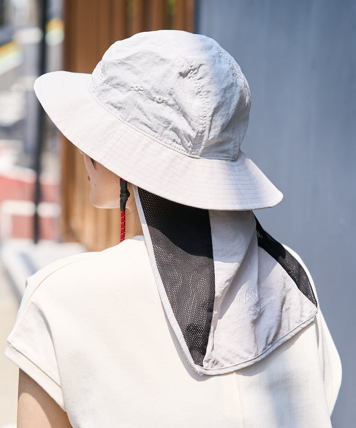 NANGA NYLON TUSSER SUNSHADE HAT / 尼龍塔瑟抗曬遮陽帽