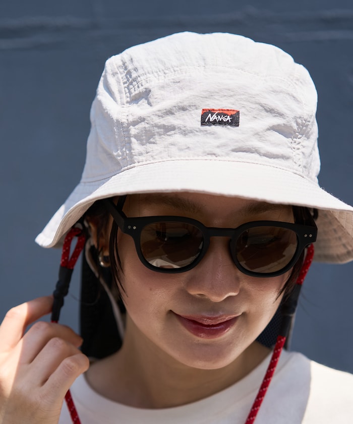 NANGA NYLON TUSSER SUNSHADE HAT / 尼龍塔瑟抗曬遮陽帽