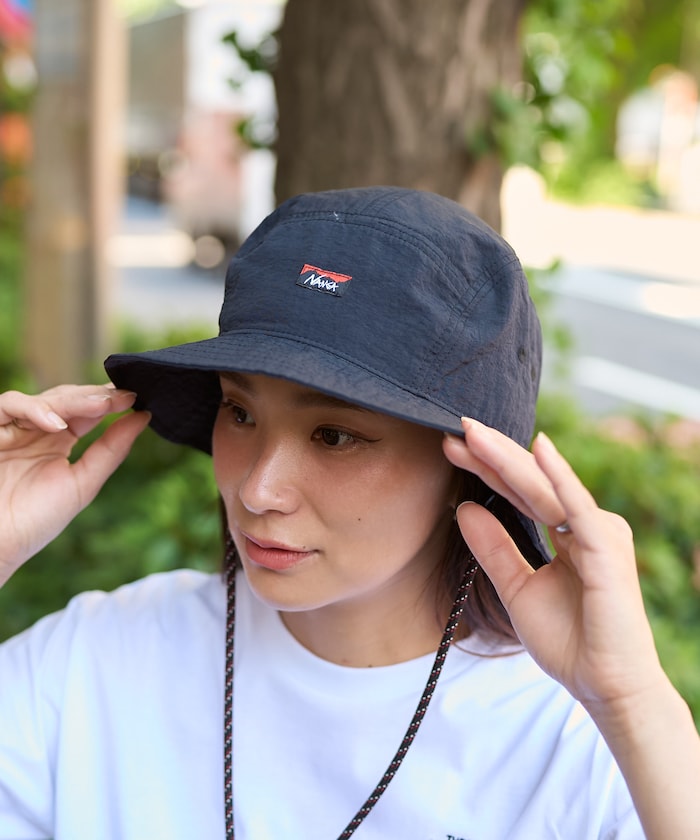 NANGA NYLON TUSSER SUNSHADE HAT / 尼龍塔瑟抗曬遮陽帽