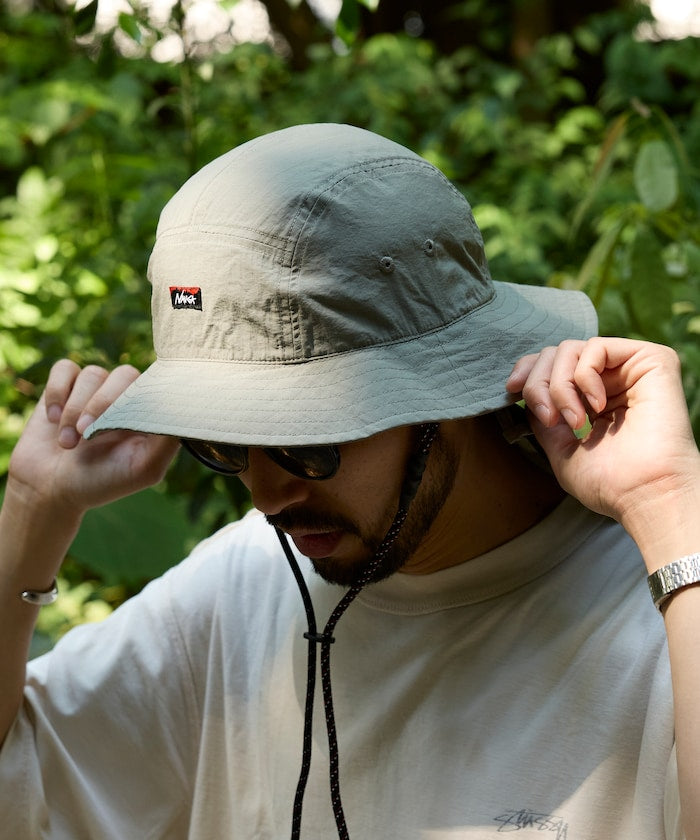 NANGA NYLON TUSSER SUNSHADE HAT / 尼龍塔瑟抗曬遮陽帽