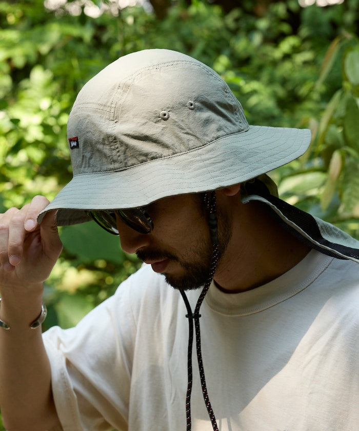 NANGA NYLON TUSSER SUNSHADE HAT / 尼龍塔瑟抗曬遮陽帽