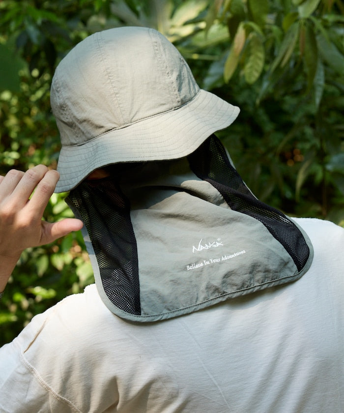 NANGA NYLON TUSSER SUNSHADE HAT / 尼龍塔瑟抗曬遮陽帽