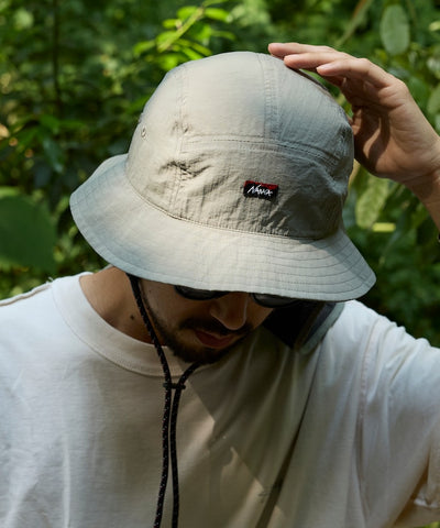 NANGA NYLON TUSSER SUNSHADE HAT / 尼龍塔瑟抗曬遮陽帽