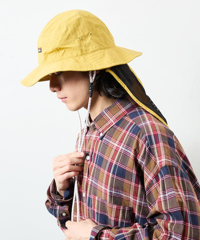 NANGA NYLON TUSSER SUNSHADE HAT / 尼龍塔瑟抗曬遮陽帽