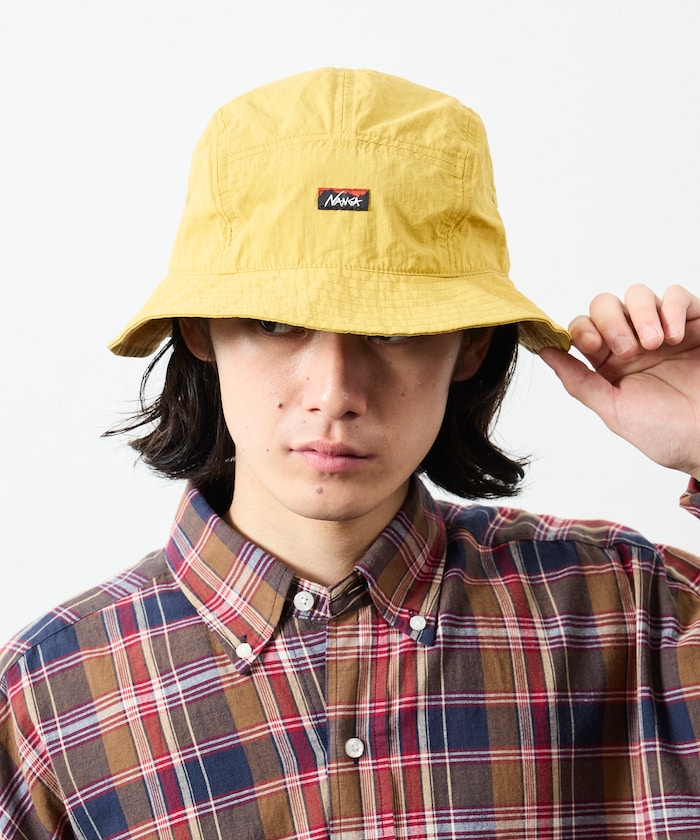 NANGA NYLON TUSSER SUNSHADE HAT / 尼龍塔瑟抗曬遮陽帽