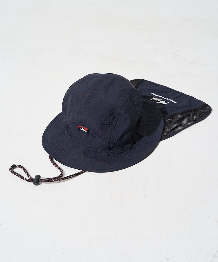 NANGA NYLON TUSSER SUNSHADE HAT / 尼龍塔瑟抗曬遮陽帽
